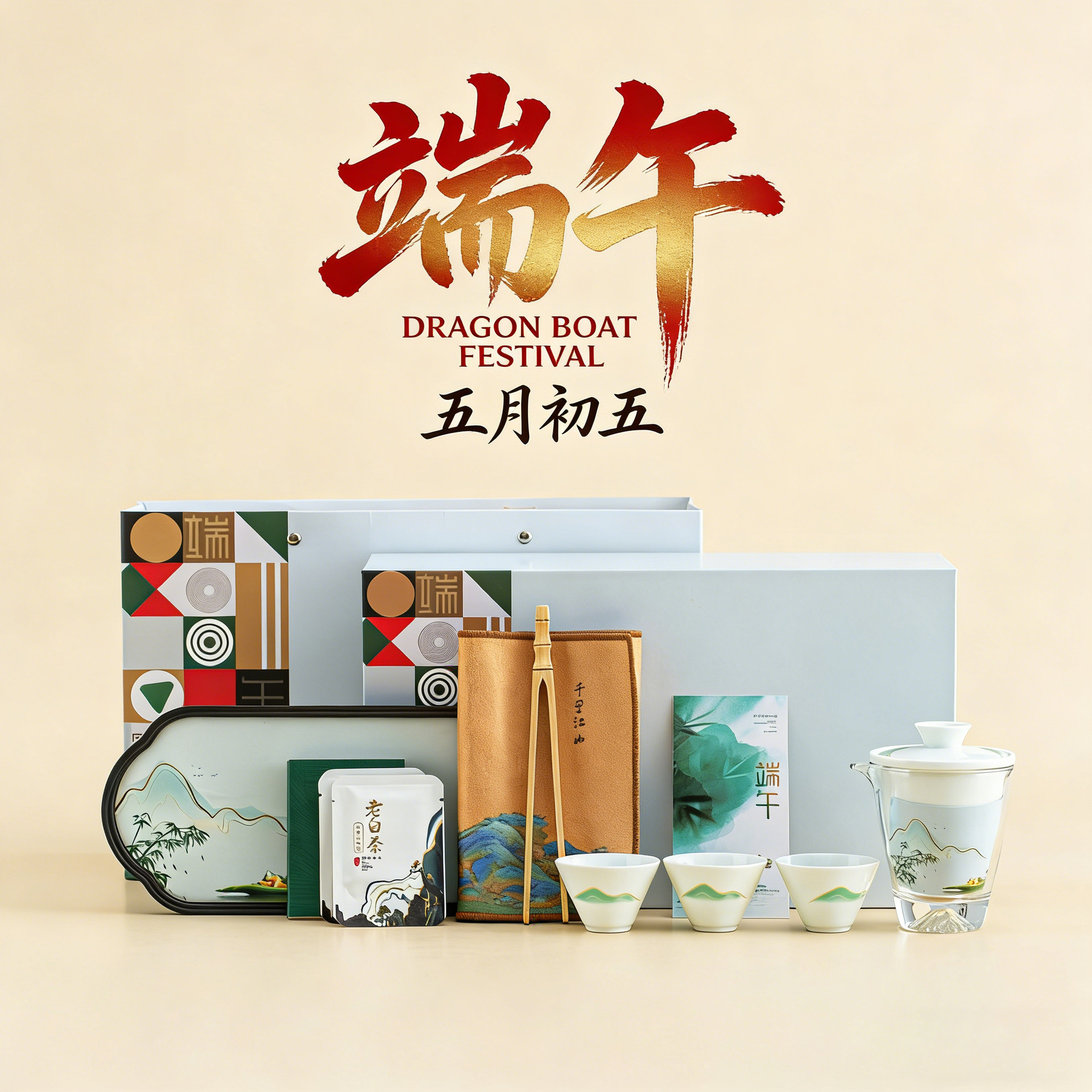 端午节礼物茶具套装公司年会活动送客户员工纪念品实用商务伴手礼