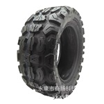 超耐磨90/70-6电动车滑板车野外越野车沙滩车纹真空胎内外胎轮胎