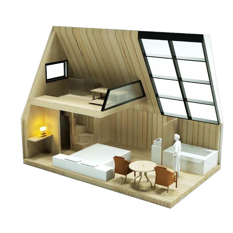 Chalet Homestay Honeycomb Scenic Area Tienda creativa Camping Hotel Mountain Mountain Camping Habitación móvil Wood Camp Resort