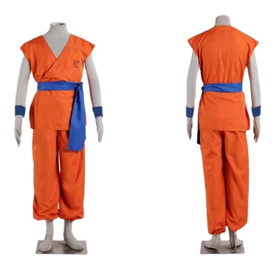 Товары внешней торговли: костюм для персонажа Dragon Ball Hero Sun Wukong Kakarot Super J Sayan God Animation Cosplay мужская одежда