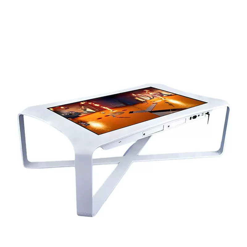 43寸电容触摸茶几智能一体机商务洽谈游戏桌多媒体互动触控一体机