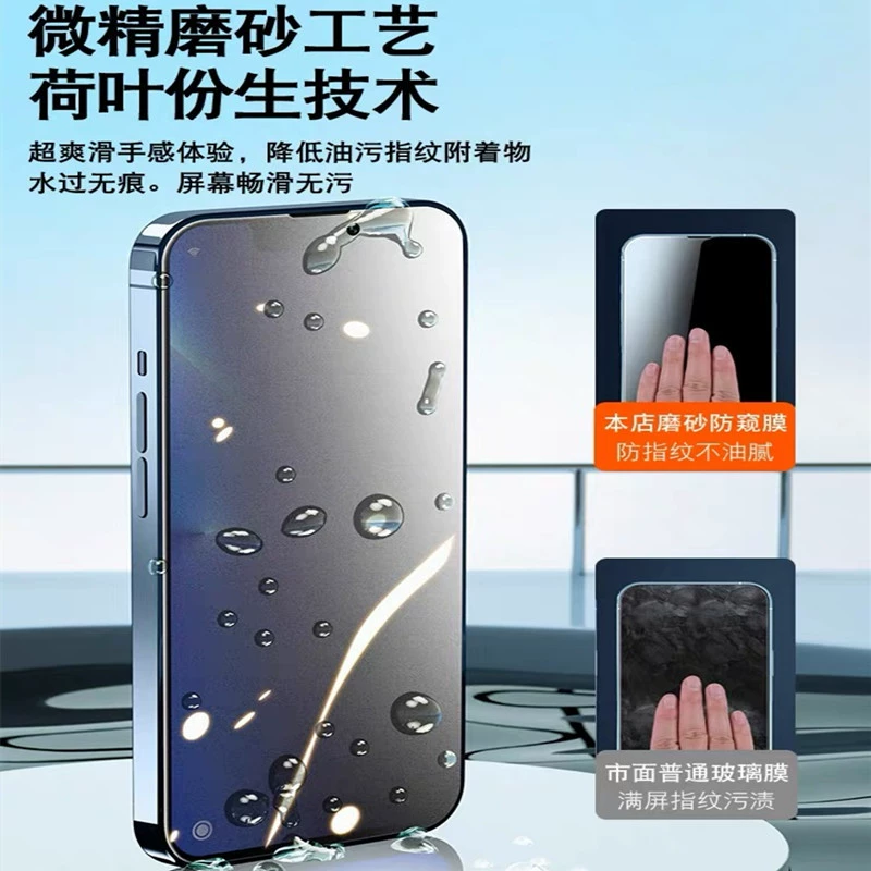 Подходит для Apple 12promax Silk Printing Fruits Anti-peeping поверхность 7p увлажнение i8 анти-глянцевый 13mini анти- отпечатков стальная плёнка