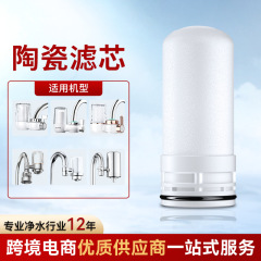 珪藻陶磁器のエレメント蛇口浄水器の通用の限外ろ過抵抗は水道の台所のエレメントの部品を洗うことができます。