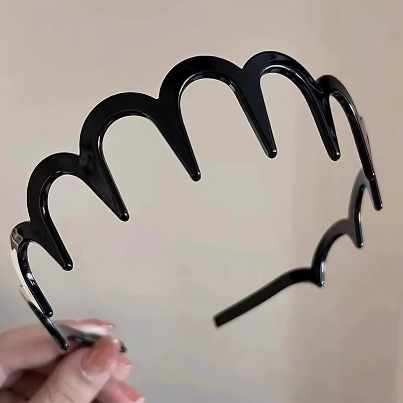 韩版珍珠发箍高颅顶压发防滑带齿头箍少女洗脸化妆碎发卡头饰|undefined