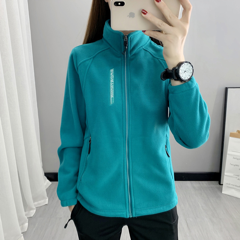 live broadcast Explosive money Fleece men and women thickening Fleece coat Autumn and winter Home leisure time Cardigan outdoors motion Sweater