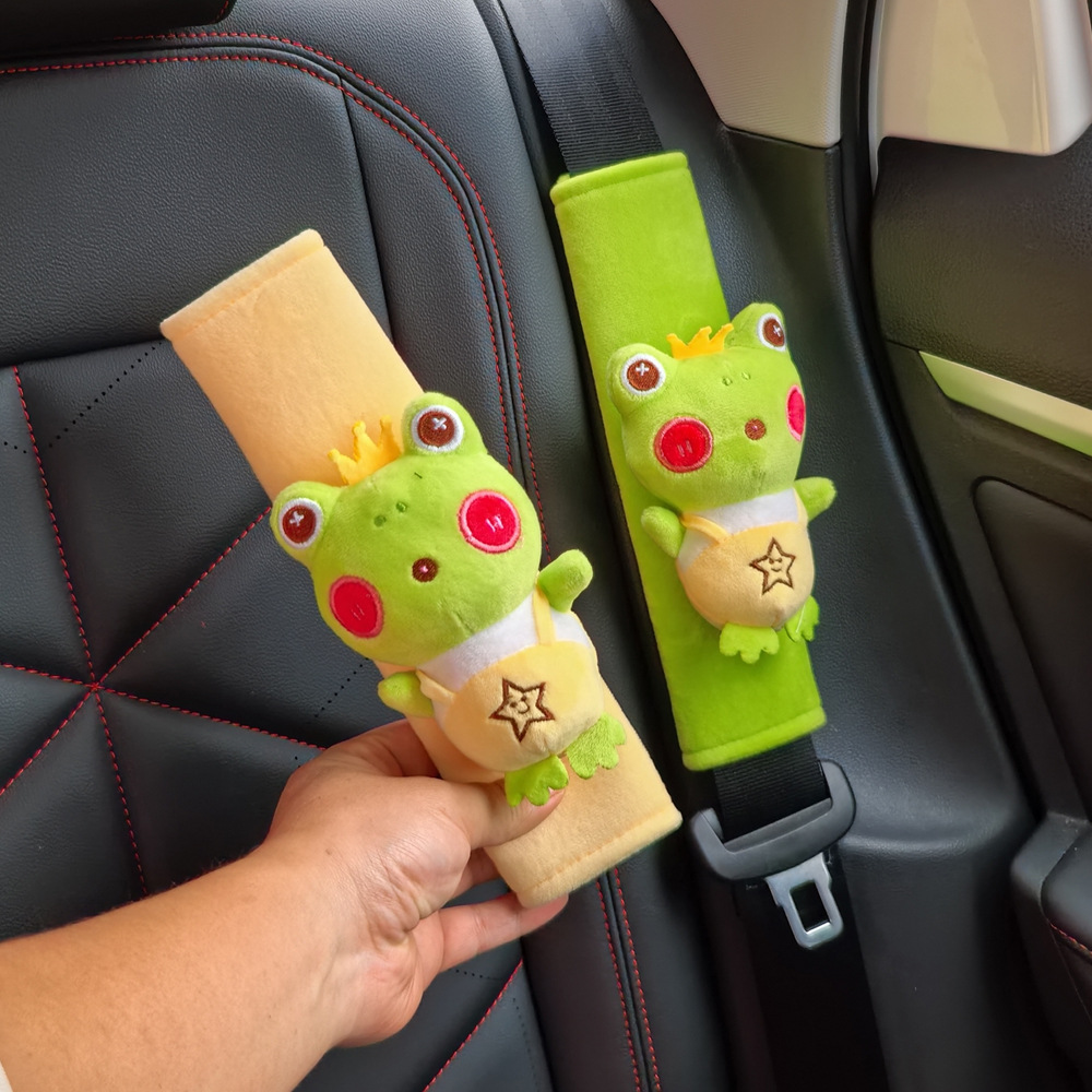Funda Protectora Universal para Cinturón de Peluche, Anti-estrangulamiento para Automóvil