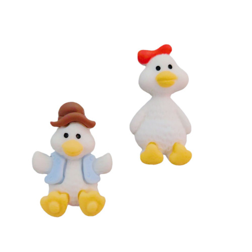 Cute Internet celebrity duckling refrigerator magnet mini creative magnet magnet 3D three-dimensional magnetic decoration