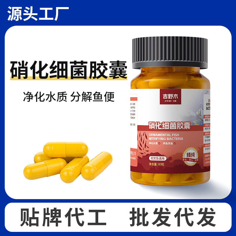 Nitrifying Bacteria Fish Tank Capsules Water Purifier Granules Live Bacteria Dry Powder Water Quality Stabilizer Purification for Aquarium Fish Nitrifying Bacteria Fish Tank Capsules Water Purifier Granules Live Bacteria Dry Powder Water Quality Stabilizer Purification for Aquarium Fish