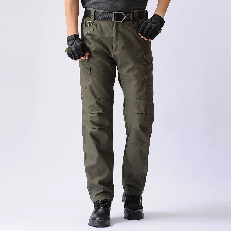Камуфляжные туристические брюки, slim fit