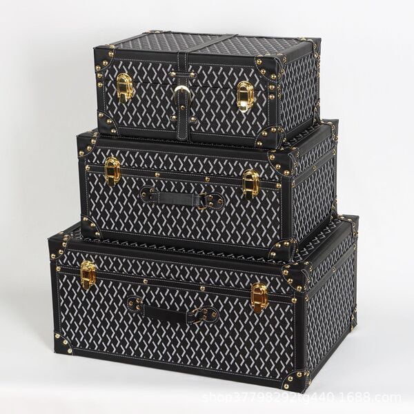 The cloakroom storage box hand -lifted box to storage box retro…