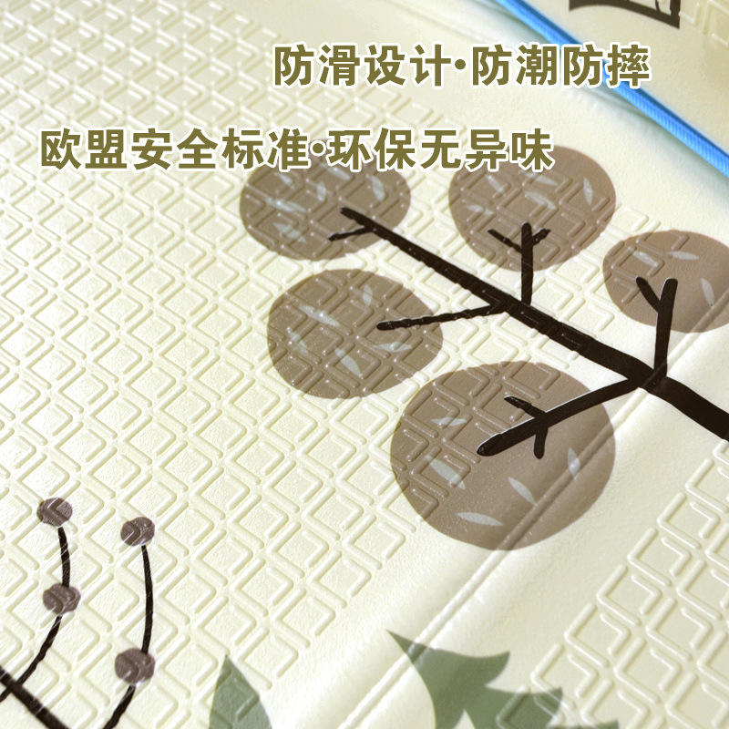 XPE摺疊爬行墊 寶寶爬爬墊加厚嬰兒地墊子可摺疊易收納兒童爬行墊