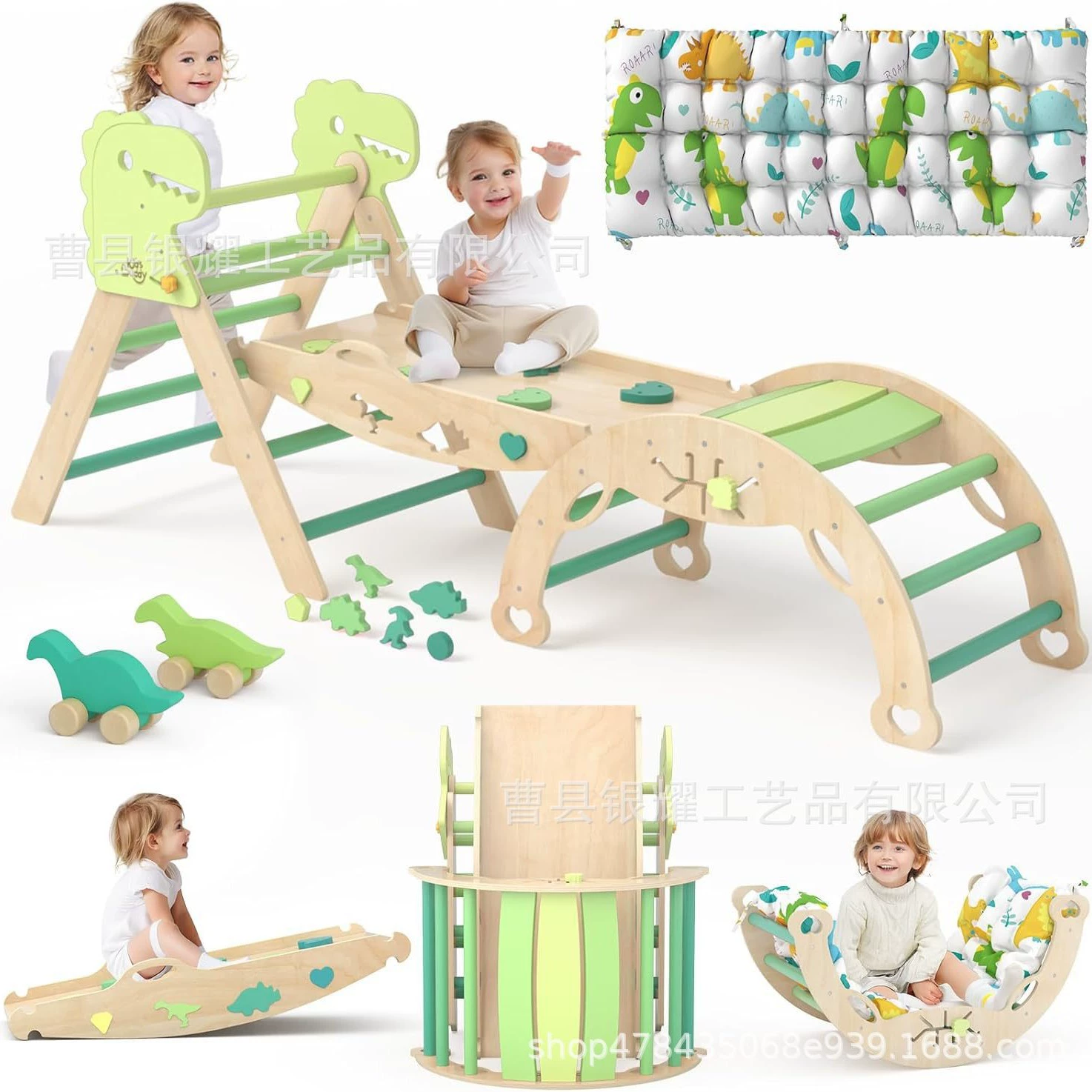 Деревянные малыши Монтессори игрушки для скалолазания