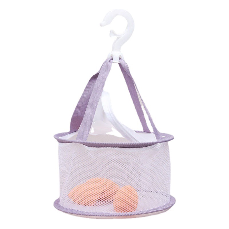 Venta al por mayor de fábrica de maquillaje de belleza, red de secado de huevos, cepillo de maquillaje, bolsa de red de secado, herramienta de belleza, borla de polvo, cepillo de esponja, ventilador de artefacto image 1