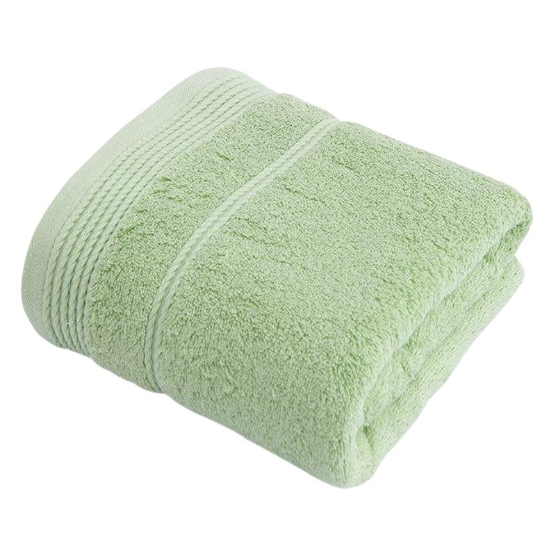 Jie Liya Bath Towel E2118 Pure Cotton Plain Color Cotton Men's and Women's Bath Wraps Absorbent Wholesale