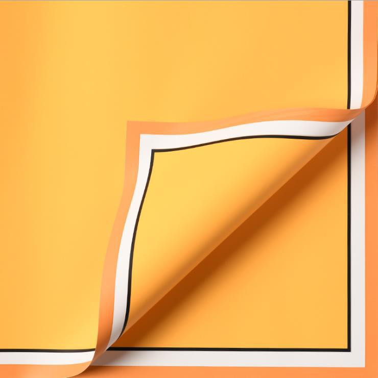 57 * 57 cm; 15 naranja de calendula