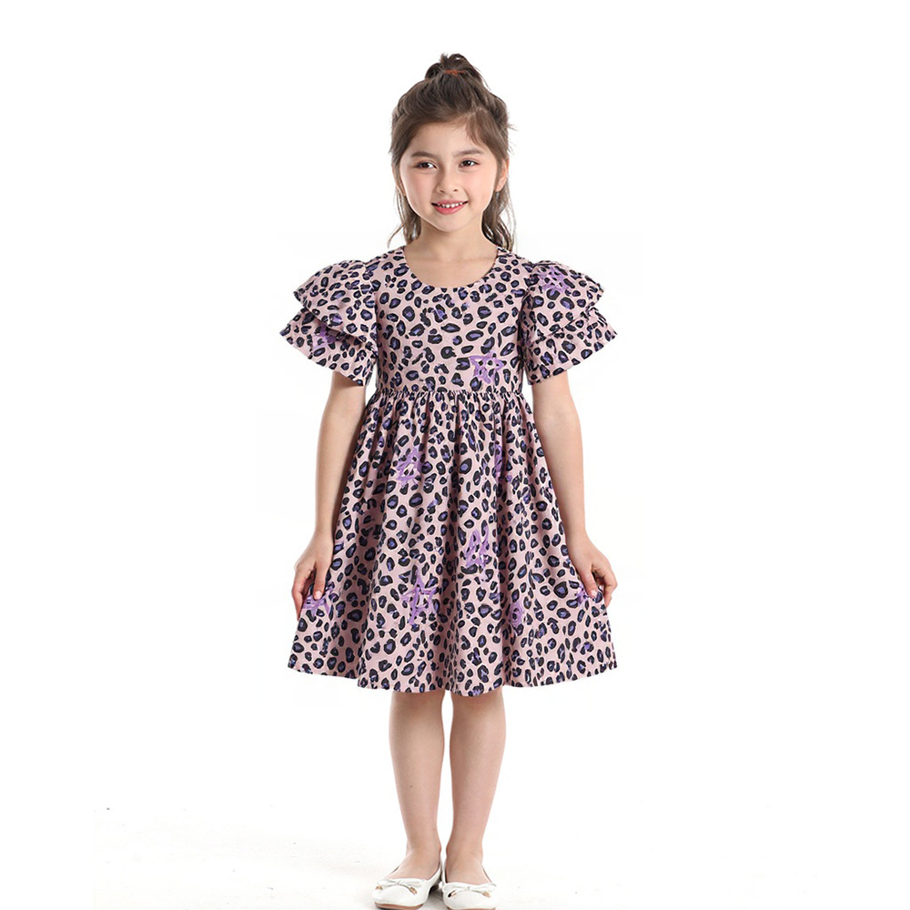 Girls printed skirt