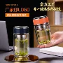 耐高温带盖双层加厚水杯