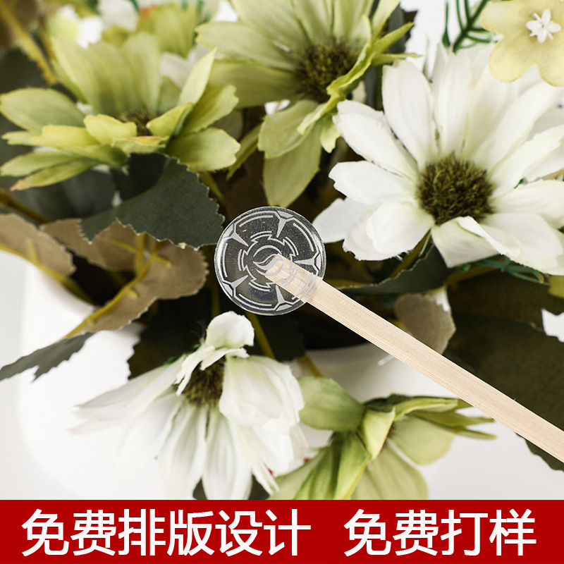 UV透明滴胶水晶商标可加印logo商品pvc水晶滴塑不干胶贴