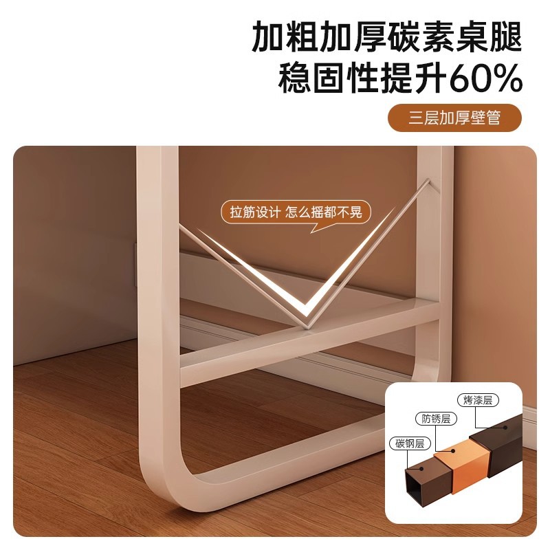 Escritorio de computadora de doble persona escritorio largo escritorio doméstico dormitorio lado a lado mesa de deportes electrónicos escritorio de escritorio simple escritorio de escritorio de estudiantes