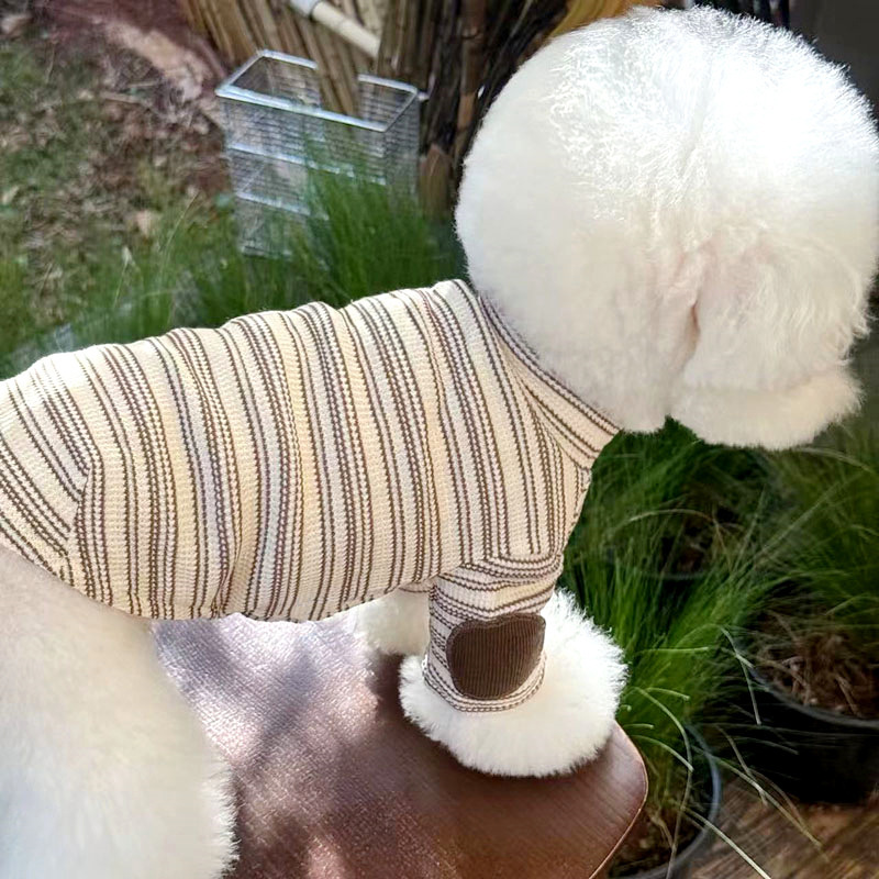 狗狗衣服秋季泰迪比熊博美约克夏雪纳瑞贵宾小型犬宠物打底衫秋天|undefined