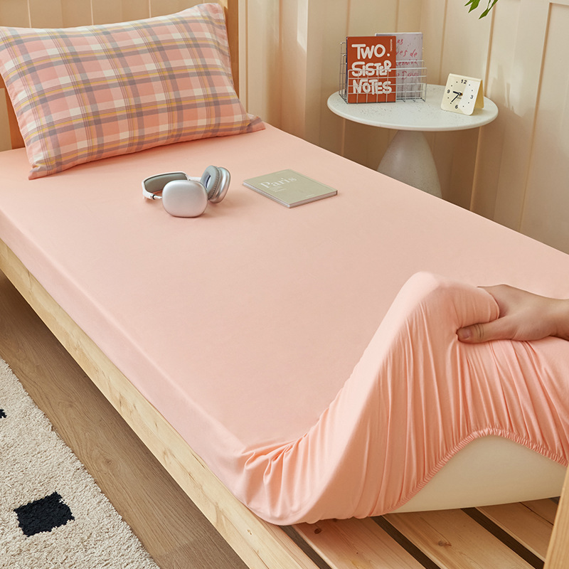 Sombrilla de cama de algodón para dormitorio individual de estudiante 90x200 funda de colchón funda de colchón funda de sábana gruesa de algodón