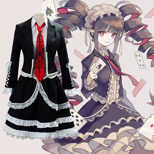 Shirt, jacket, skirt, bow tie