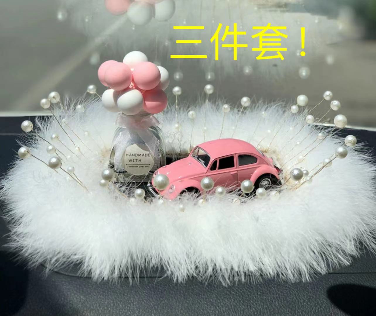 Decoración de coche interior de coche creativo tablero de instrumentos de coche decoración de coche diamante otra resina simple