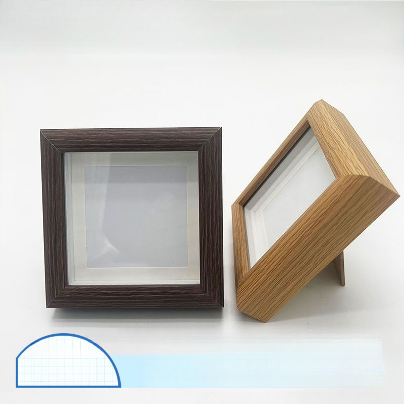 Three-Dimensional Decorative Picture Frame for Photography, Desktop Ornament, Calligraphy and Painting, Creative Hollow Display Stand, Wooden Photo Frame, Hollow Frame Wholesale