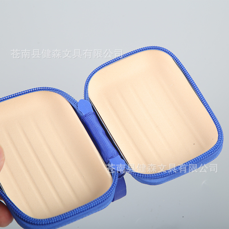Caja de almacenamiento de bolsa de cremallera roja neta creativa cremallera caja de hojalata cuadrada Internet celebridad bolsa de almacenamiento monedero en stock image 3