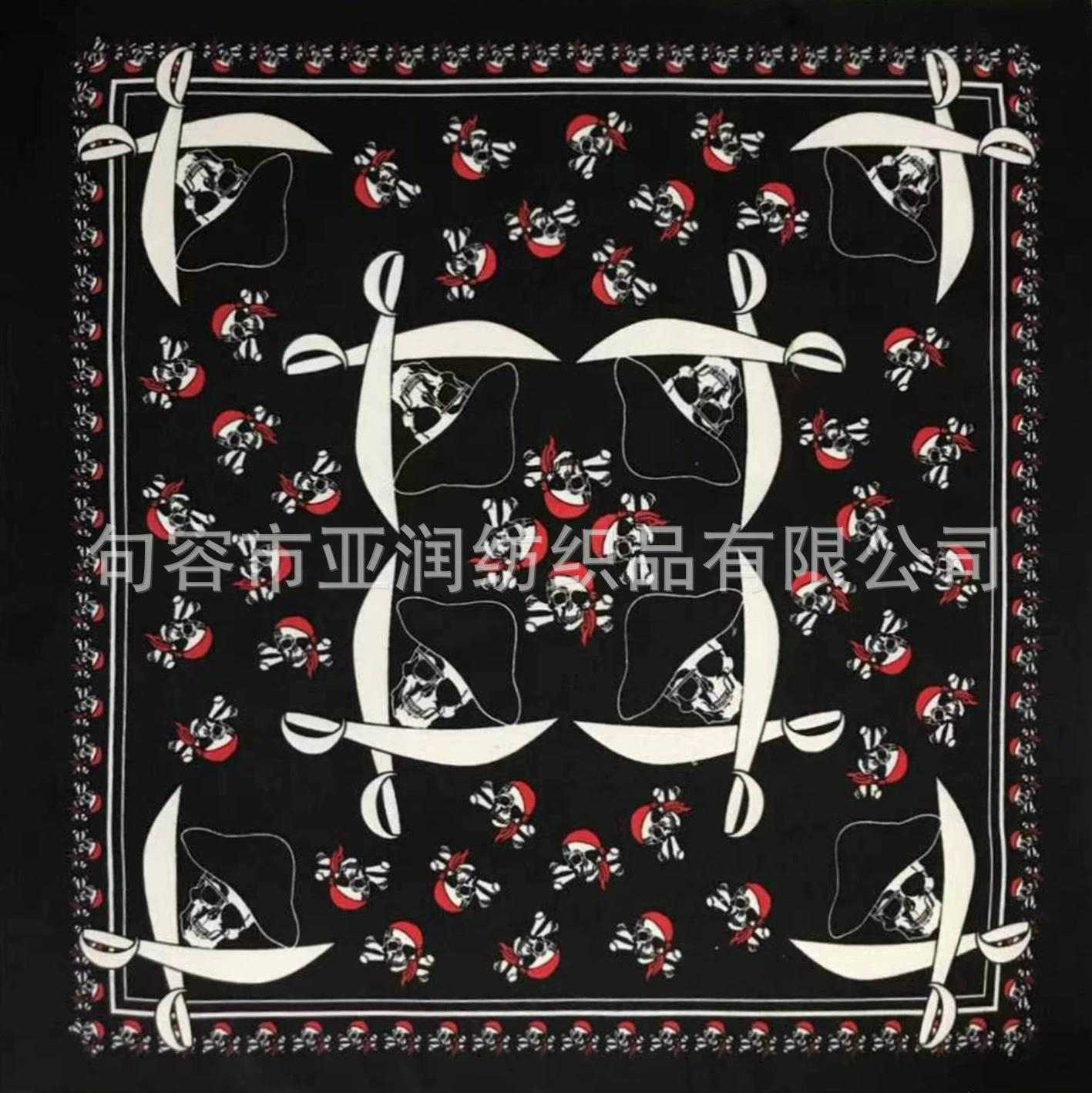 Серии пирата цветка полиэстера 3 продвижение фабрики аксессуаров катания квадратной многофункциональной на открытом воздухе