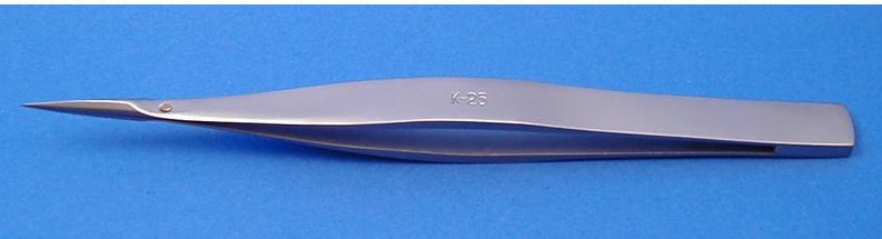 日本幸和KFI工业用直头镊子K-24/K-25/K-27/K-29/K-30尖头，弯头