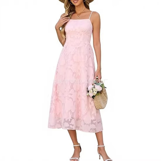 2026 Women's Jacquard A-Line Skirt High-Waisted Formal Evening Dress Designed for Wedding Guests Dress 2026 Women's Jacquard A-Line Skirt High-Waisted Formal Evening Dress Designed for Wedding Guests Dress