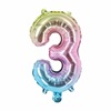 Digital balloon, decorations, 16inch, new collection, wholesale