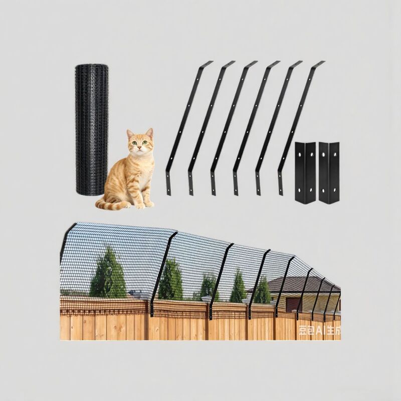 Amazon's Best-Selling Anti-Cat Climbing Extension Bracket, Garden Fence Heightening Device to Prevent Cats from Climbing over the Fence Amazon's Best-Selling Anti-Cat Climbing Extension Bracket, Garden Fence Heightening Device to Prevent Cats from Climbing over the Fence