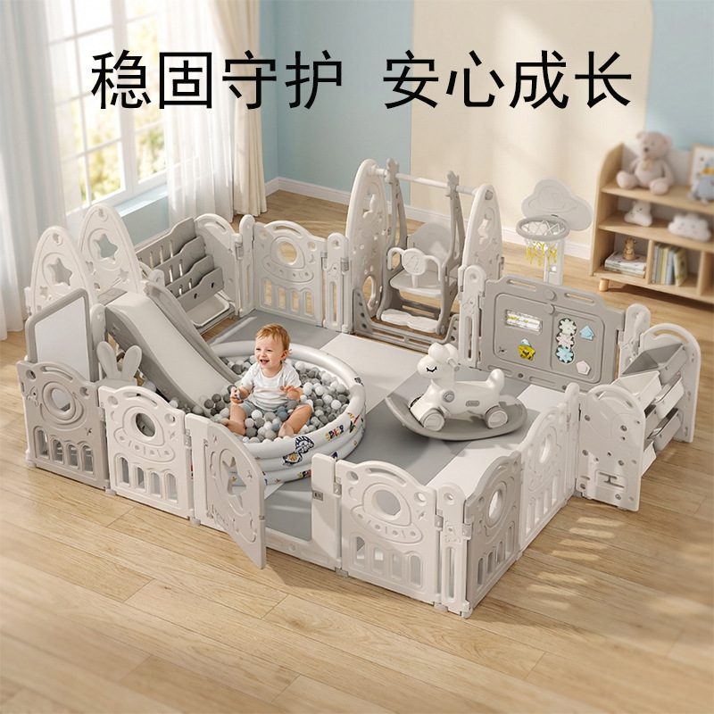 Corralito de Juego Infantil de Plástico para Protección en Sala de Estar e Interior image 3