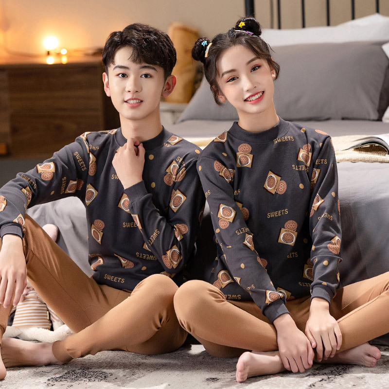 青少年线衣线裤男大童保暖内衣女孩秋衣秋裤学生睡衣衬衣裤棉毛衫|undefined