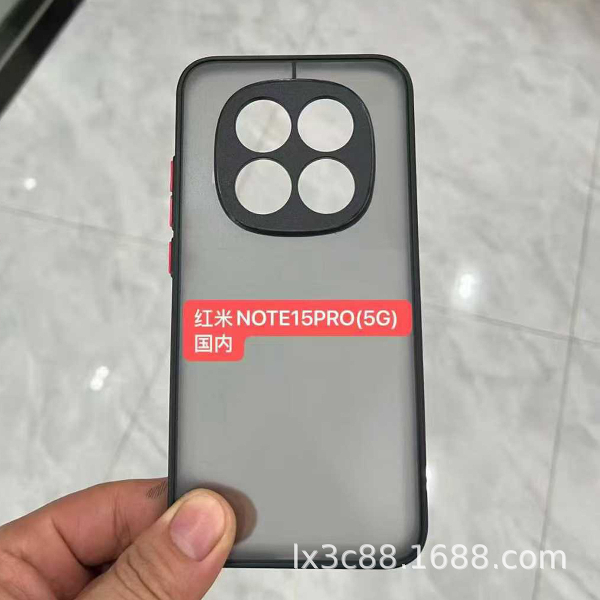 适用小米17 K90 红米Turbo3肤感精孔二合一鹰眼壳手机保护套 跨境