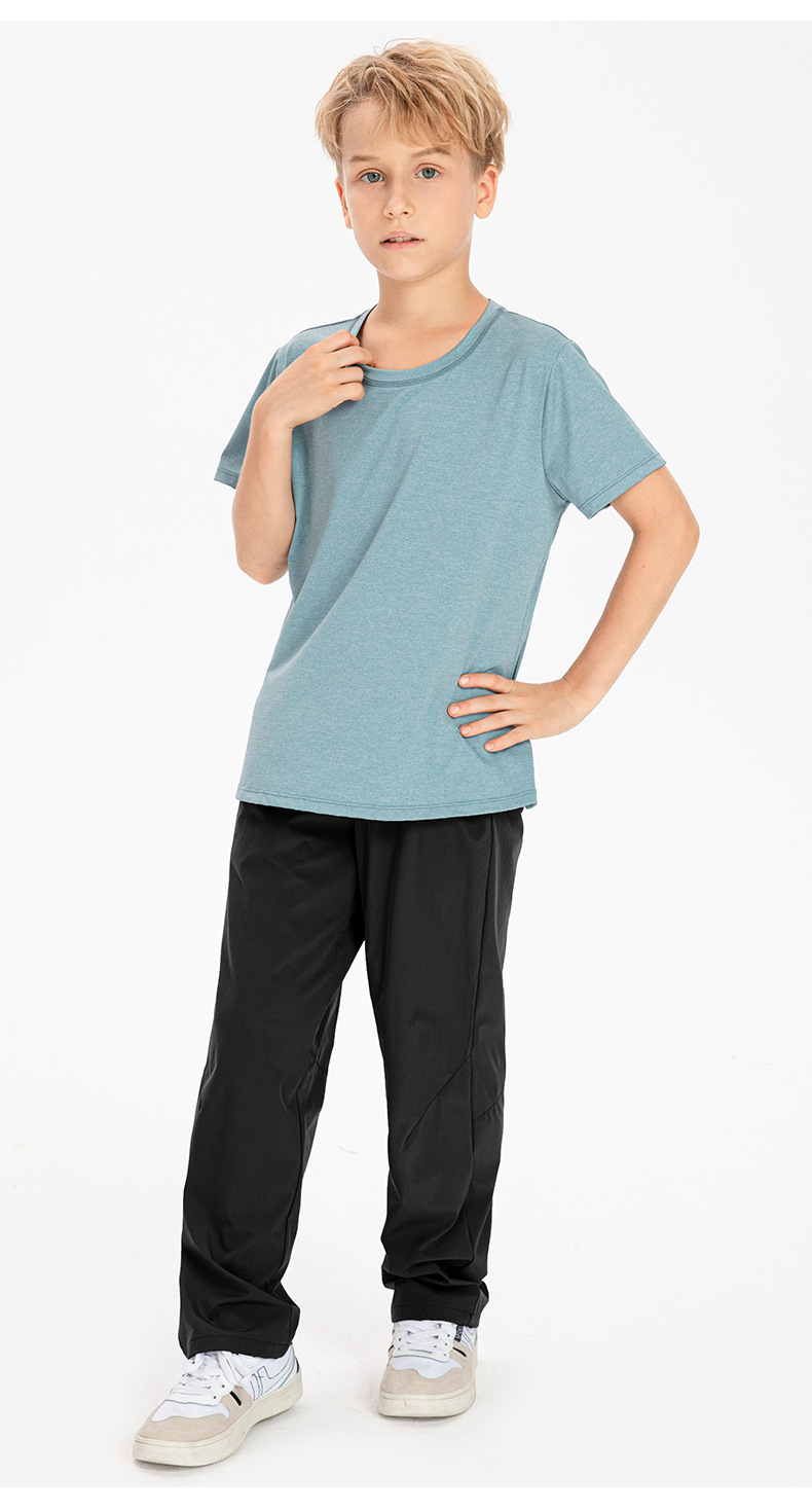 Fashion Solid Color Boys Pants display picture 5