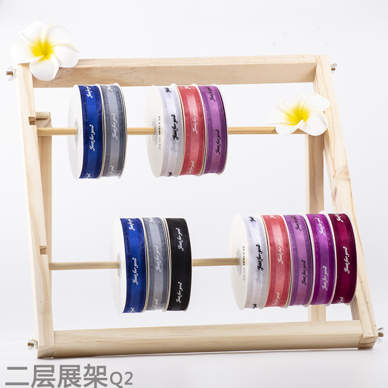 En stock cake shop cinta almacenamiento rack madera floristería cinta rack madera almacenamiento rack