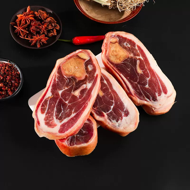 批发正宗金华火腿肉蹄髈500g浙江土特产煲汤提鲜非咸肉腊肉腌肉