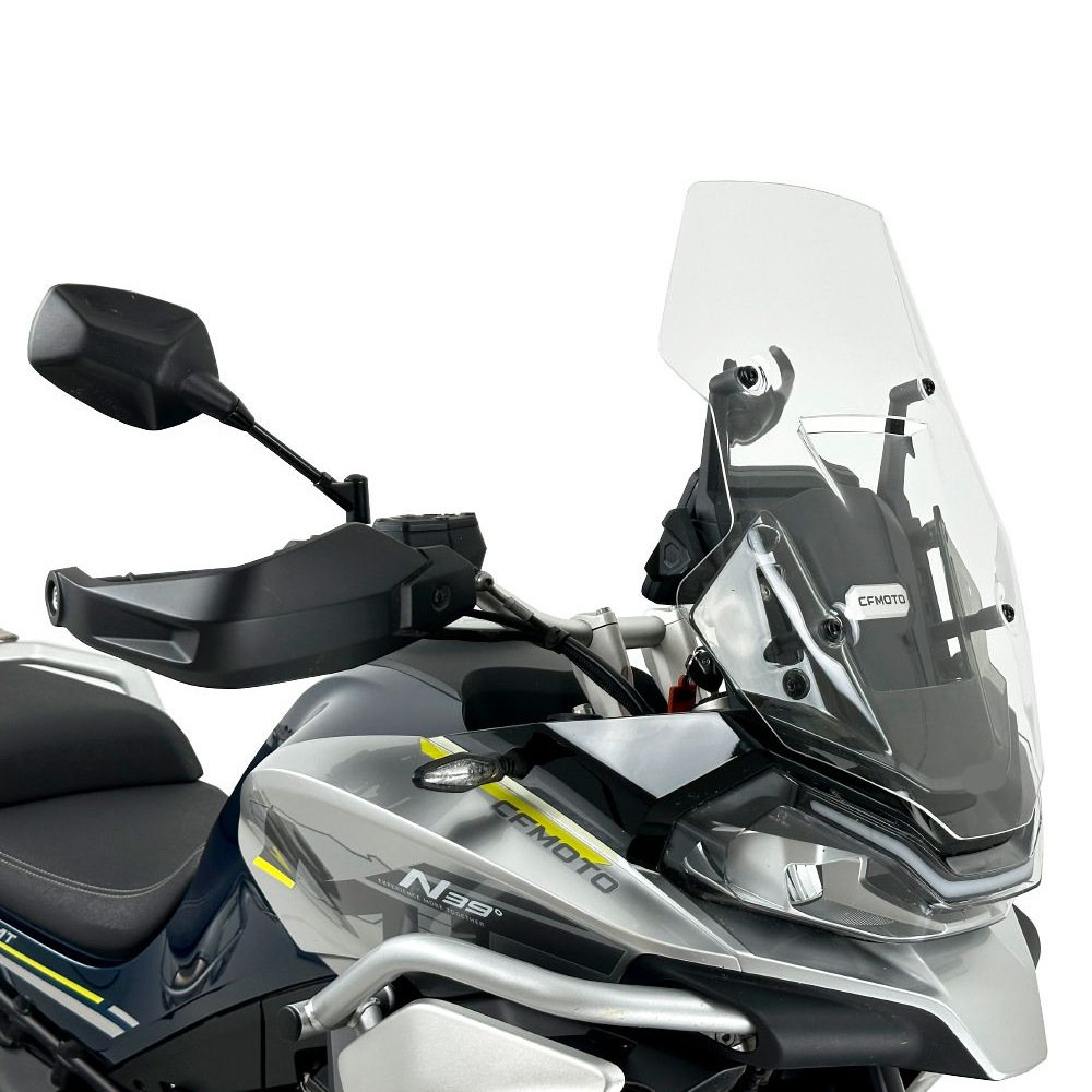 800MT heightened and widened windshield for spring breeze 800 MT modified windshield chest protection imported windshield