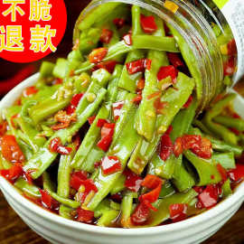 湖南特产贡菜下饭菜咸菜即食榨菜下饭菜开胃菜麻香辣贡菜零食瓶装