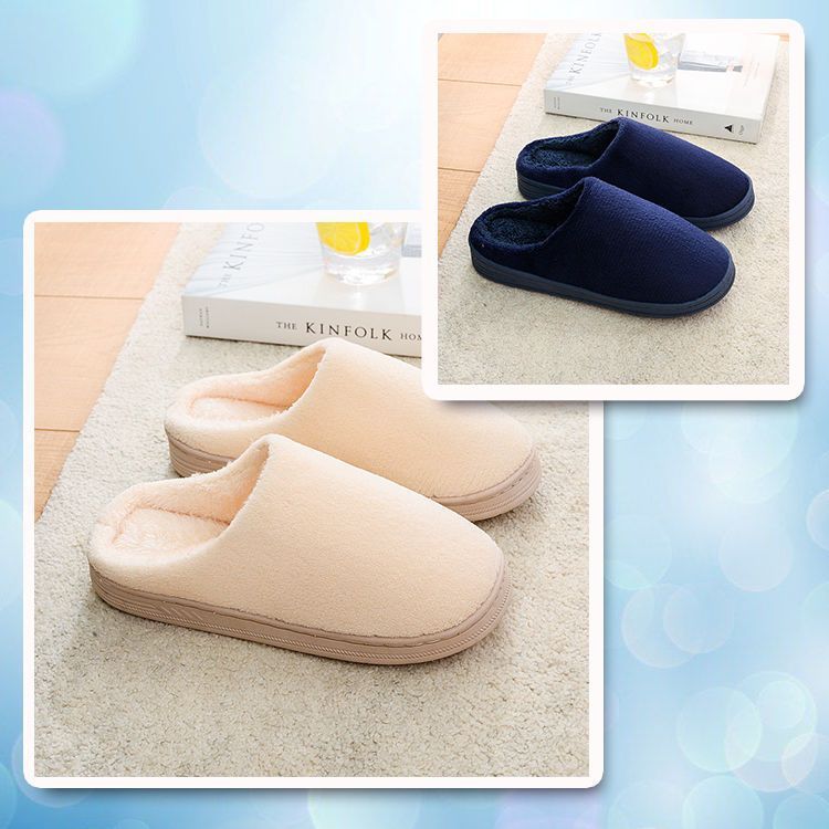 綿のスリッパを買って、女性の秋冬の家の室内の滑り止めの保温を買って、月子のカップルの毛のスリッパの男を厚くします。|undefined