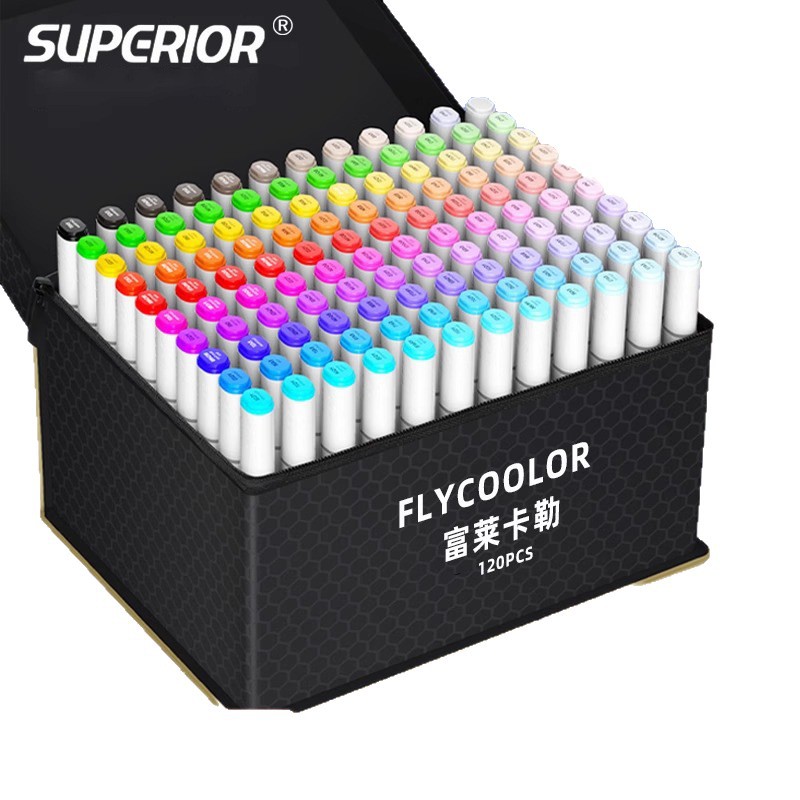 Xiupu Fule Kaler, marcador de cabeza suave de quinta generación, arte de doble cabeza, alcohol, arte a base de aceite, examen de arte para estudiantes