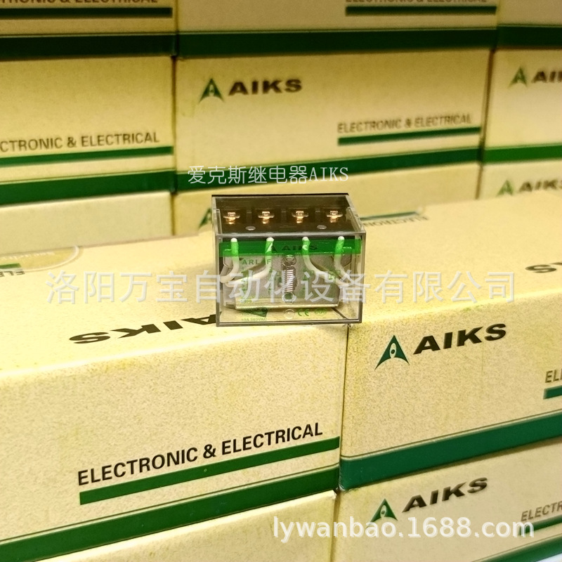 供应 爱克斯继电器ARL4F DC24V 14脚10A 四组触点AIKS
