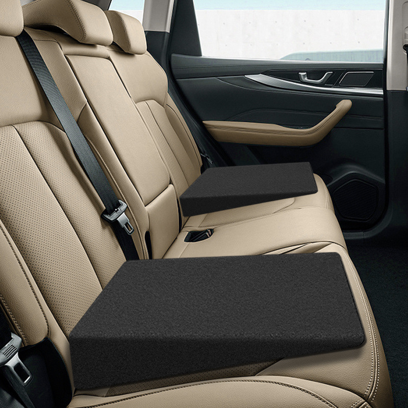 Car Rear Leveling Pad Car Mattress Car Leveling Pad Rear Seat Sponge Filled Seat Slope Support Cushion