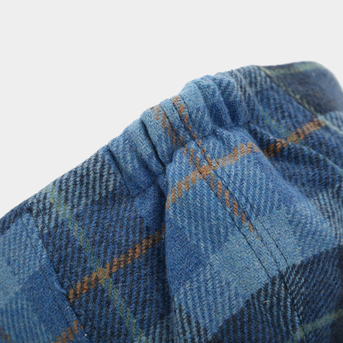 Women's Retro Plaid Short Brim Beret Hat display picture 10