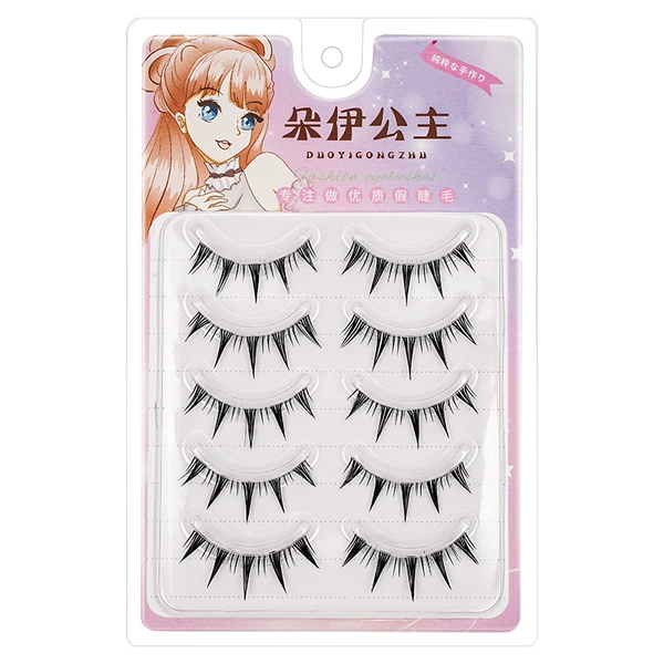 Comics, false eyelashes
