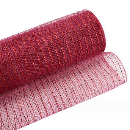 부르고뉴 PP + 잘게 썬 붉은 양파 * 직경 9cm * 26cm 10야드/롤, 직접 샷 준비 완료