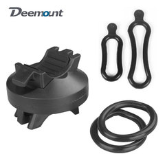 Deemount Bike Light Bracket T6 Front Light Mount Silicone Strap Rear Light Fixing Ring Rubber O-Ring